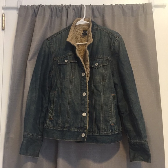 faux fur jean jacket mens